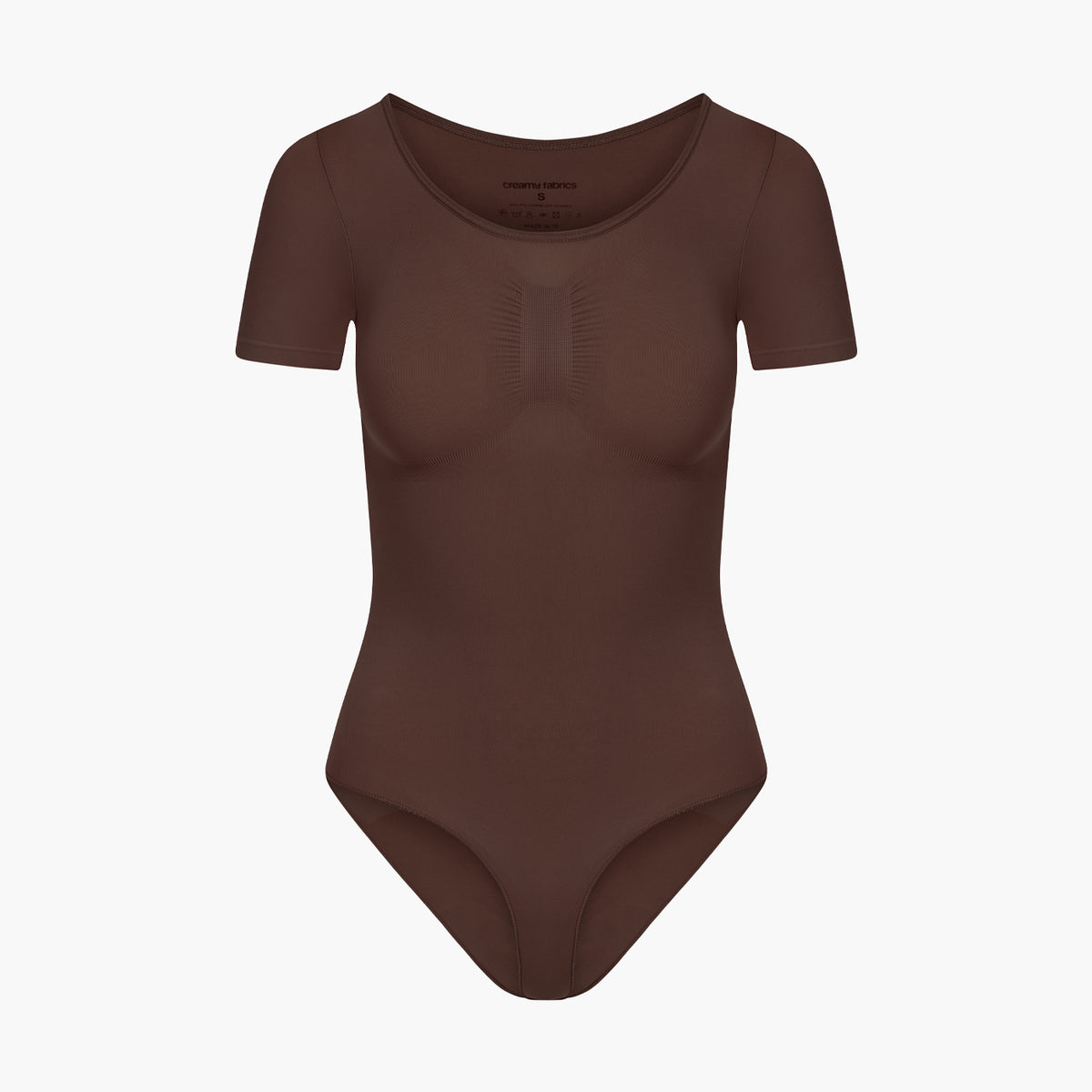 Sculpting Shapewear T-Shirt Bodysuit with Brief Cut