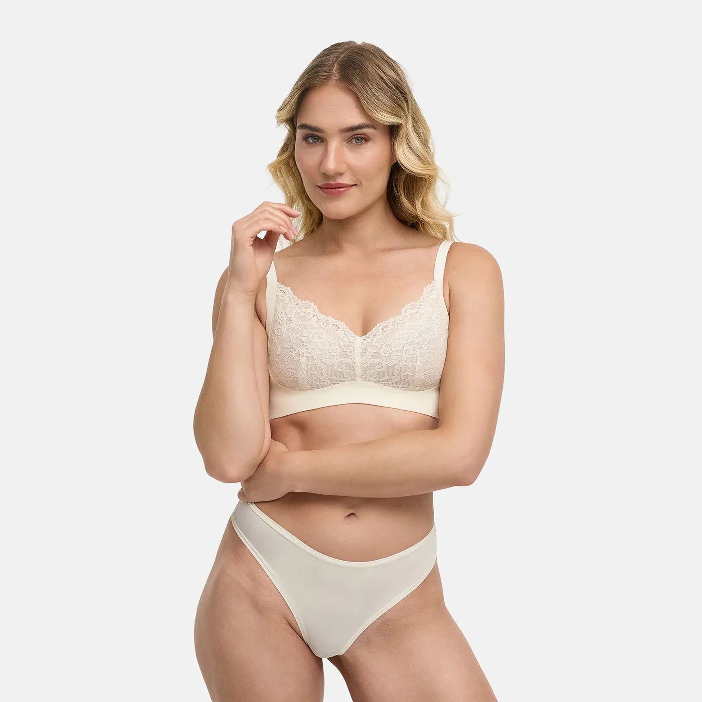 Soutien-gorge confort avec dentelle