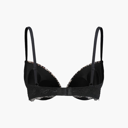 Push-up lace bra