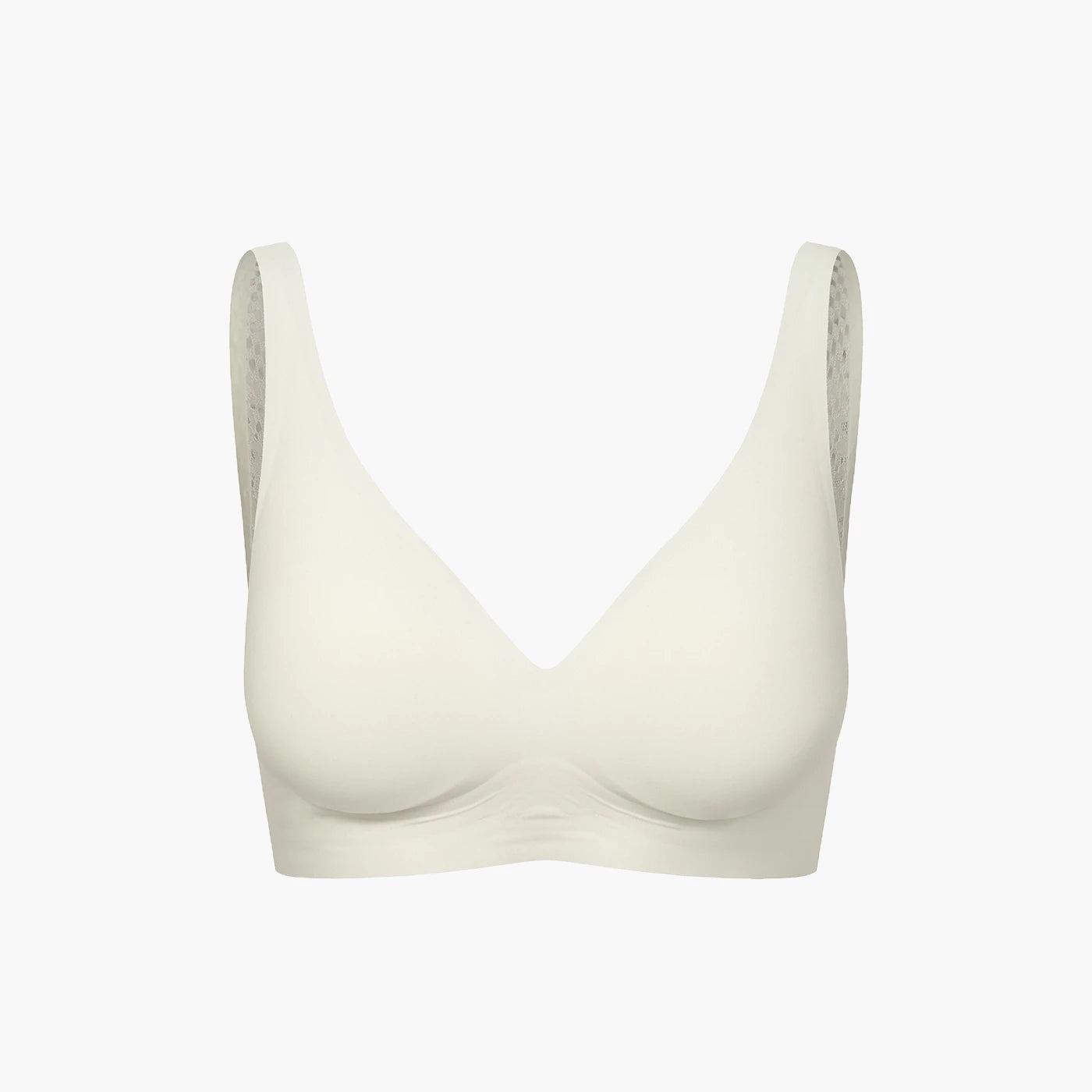 Biustonosz push-up Comfort z koronką