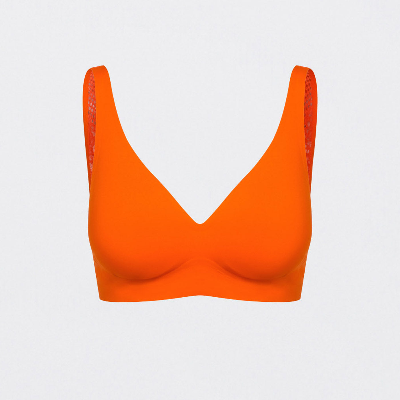 Biustonosz push-up Comfort z koronką
