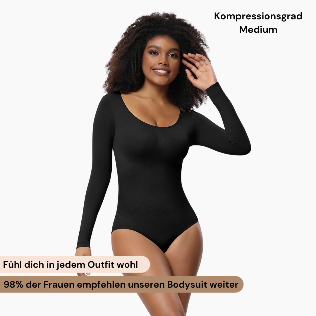 Longsleeve Bodysuit Sculpting Shapewear - Letzte Chance