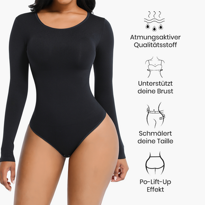 Longsleeve Bodysuit Sculpting Shapewear - Letzte Chance