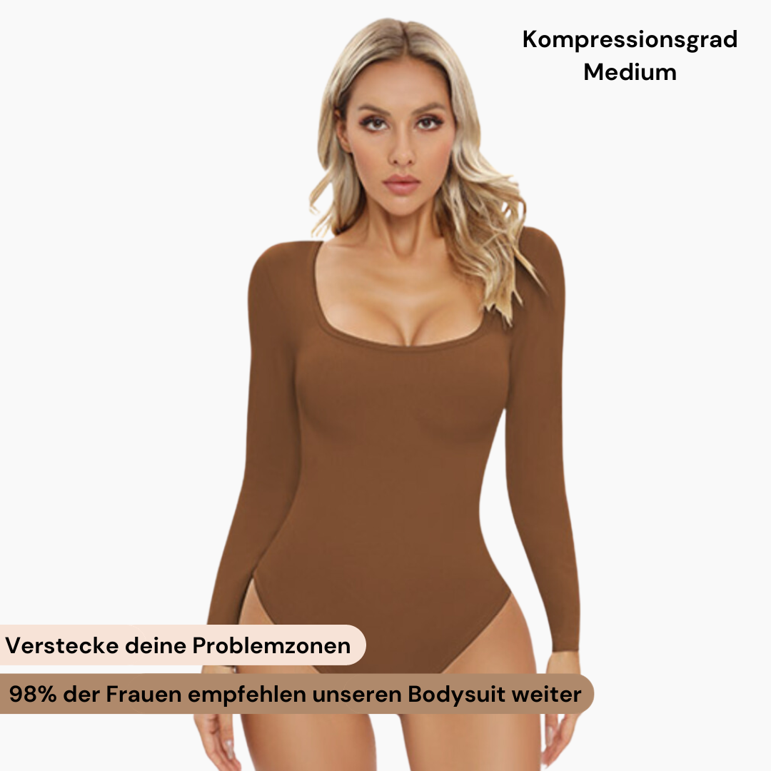 Longsleeve Bodysuit Sculpting Shapewear - Letzte Chance