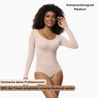 Longsleeve Bodysuit Sculpting Shapewear - Letzte Chance
