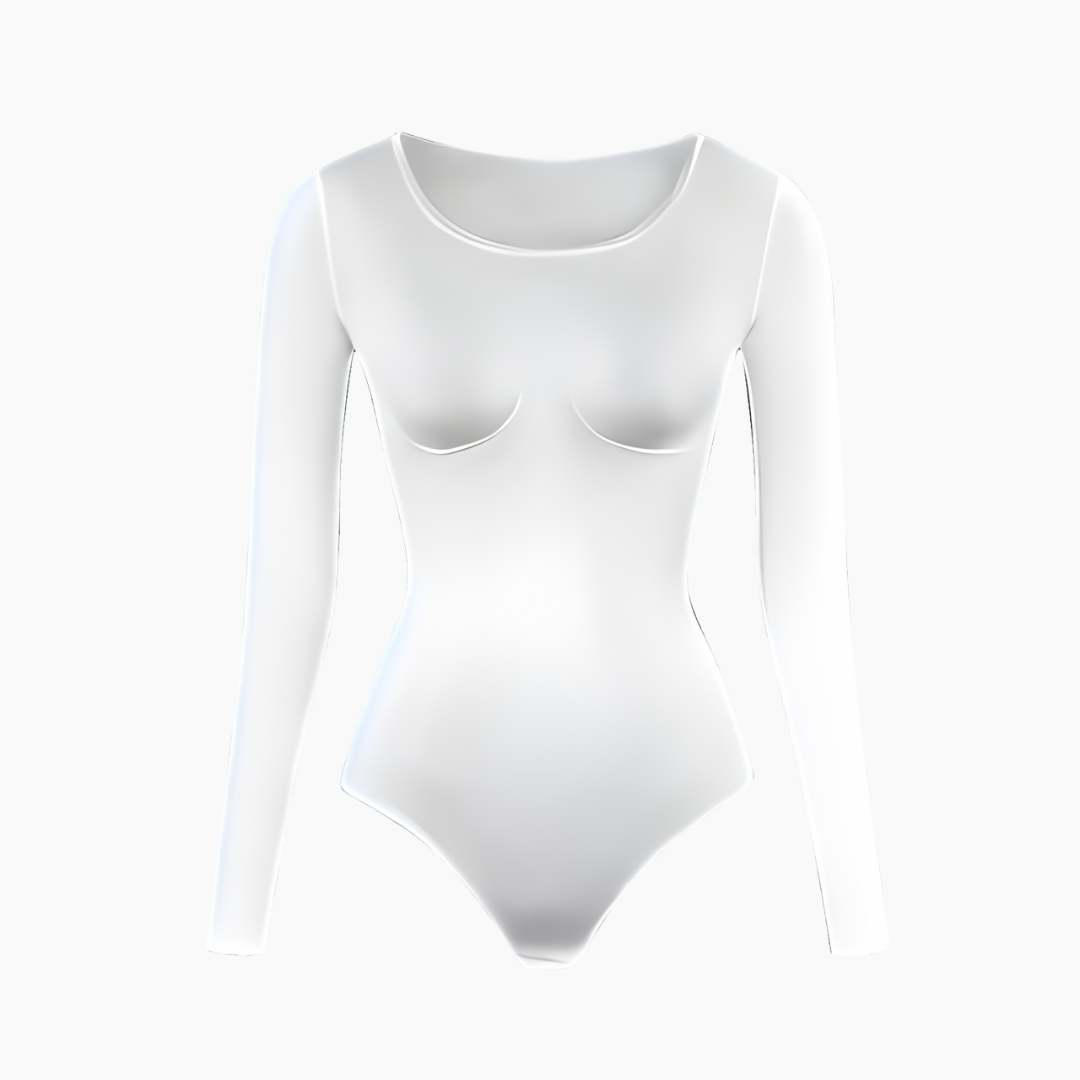 Longsleeve Bodysuit Sculpting Shapewear - Letzte Chance