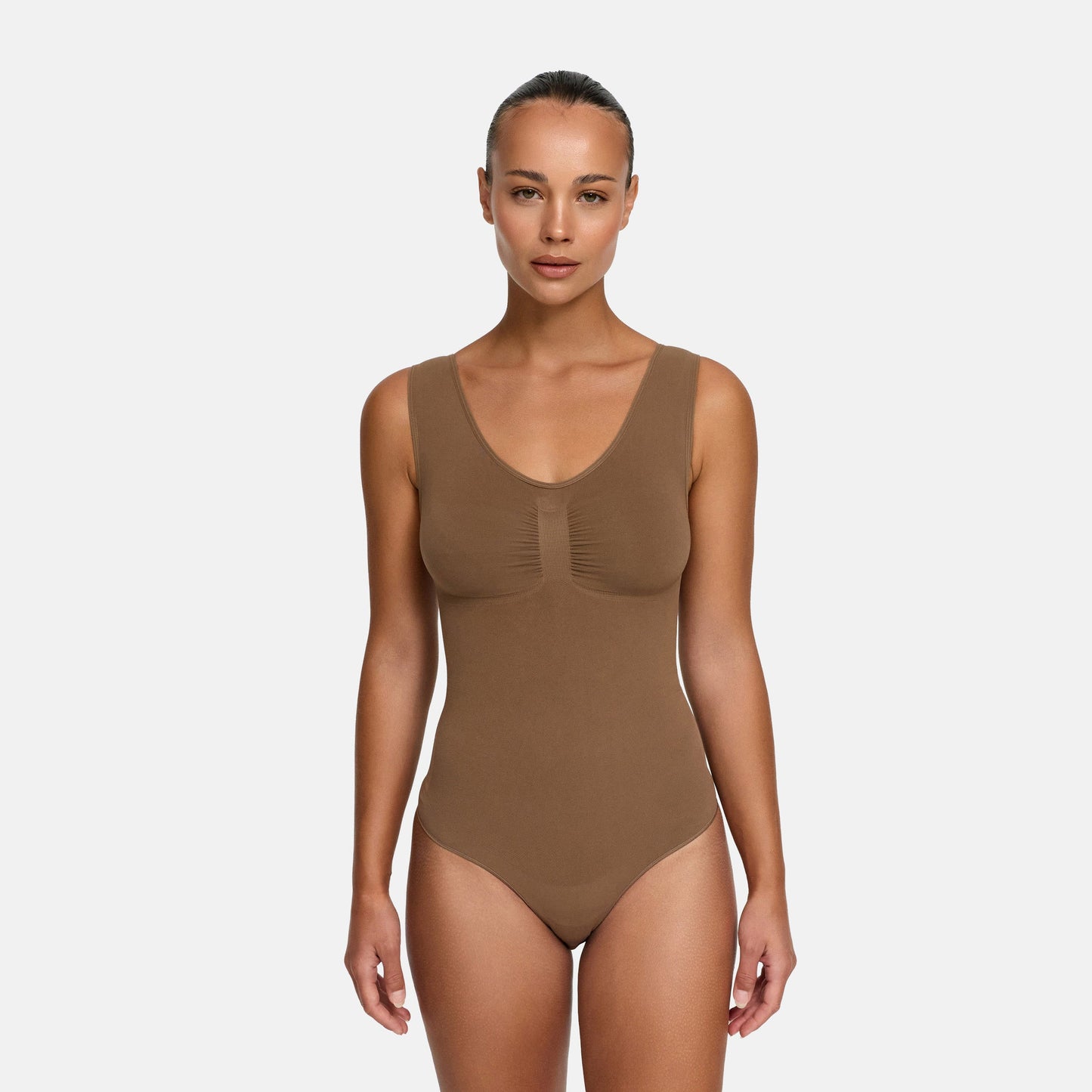 Tank Bodysuit Sculpting Shapewear mit Slip