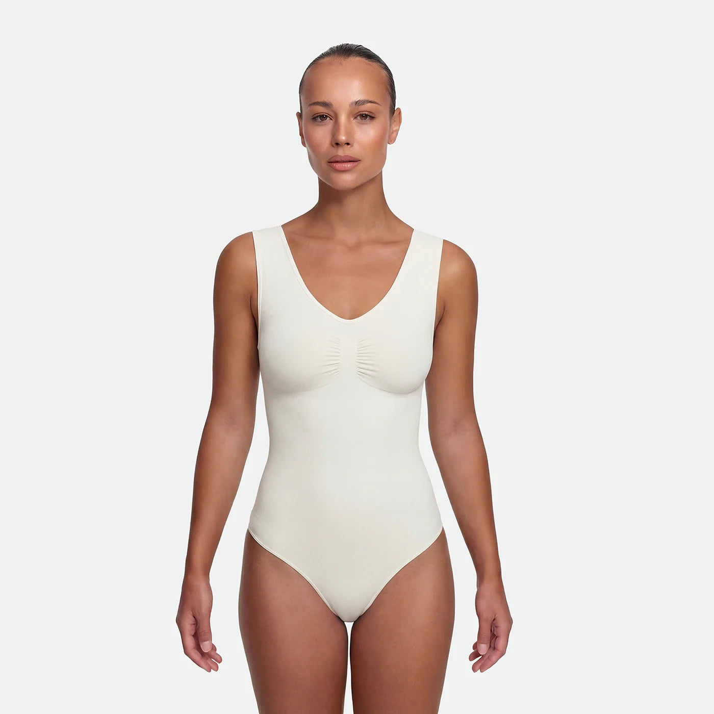 Tank Bodysuit Sculpting Shapewear mit Slip