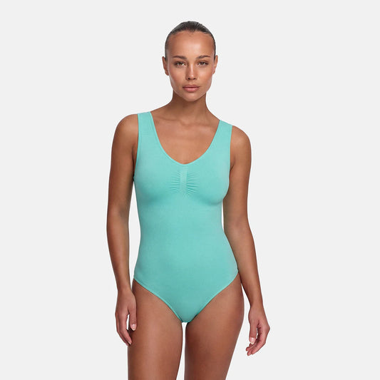 Tank Bodysuit Sculpting Shapewear mit String
