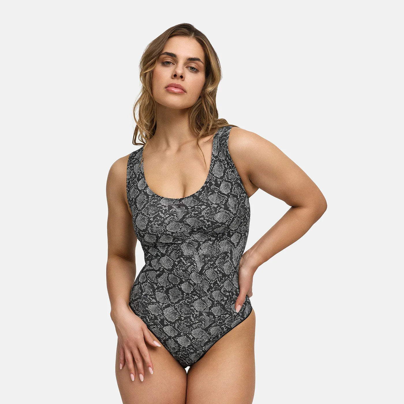 Tank Bodysuit Sculpting Shapewear mit Slip - Flash Sale