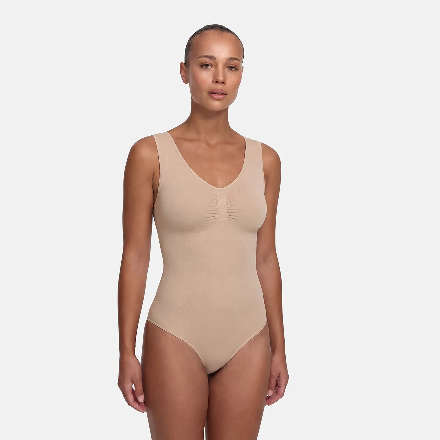 Tank Bodysuit Sculpting Shapewear mit String