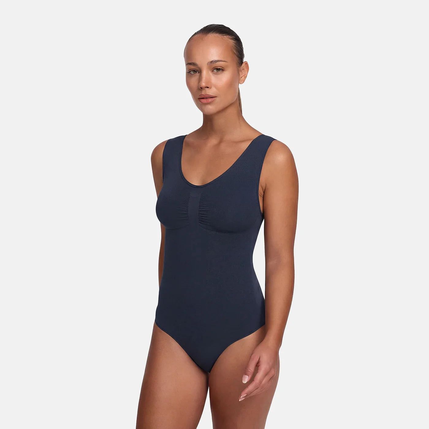 Tank Bodysuit Sculpting Shapewear mit Slip