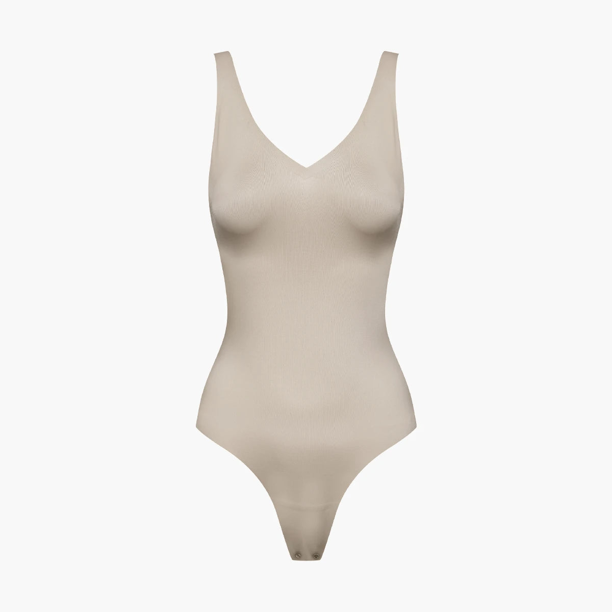 Shiny Sculpting Thong Bodysuit