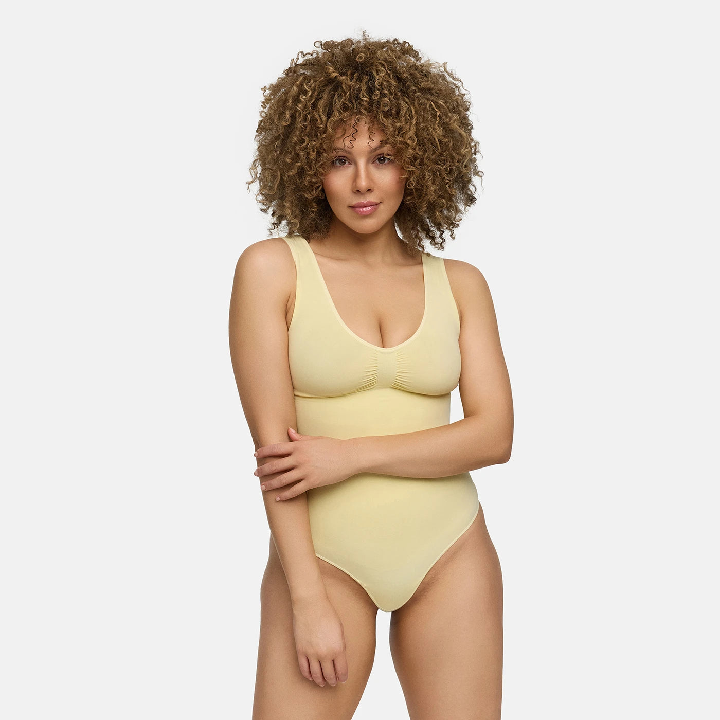 Tank Bodysuit Sculpting Shapewear mit String