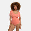 Body T-shirt modellante con perizoma