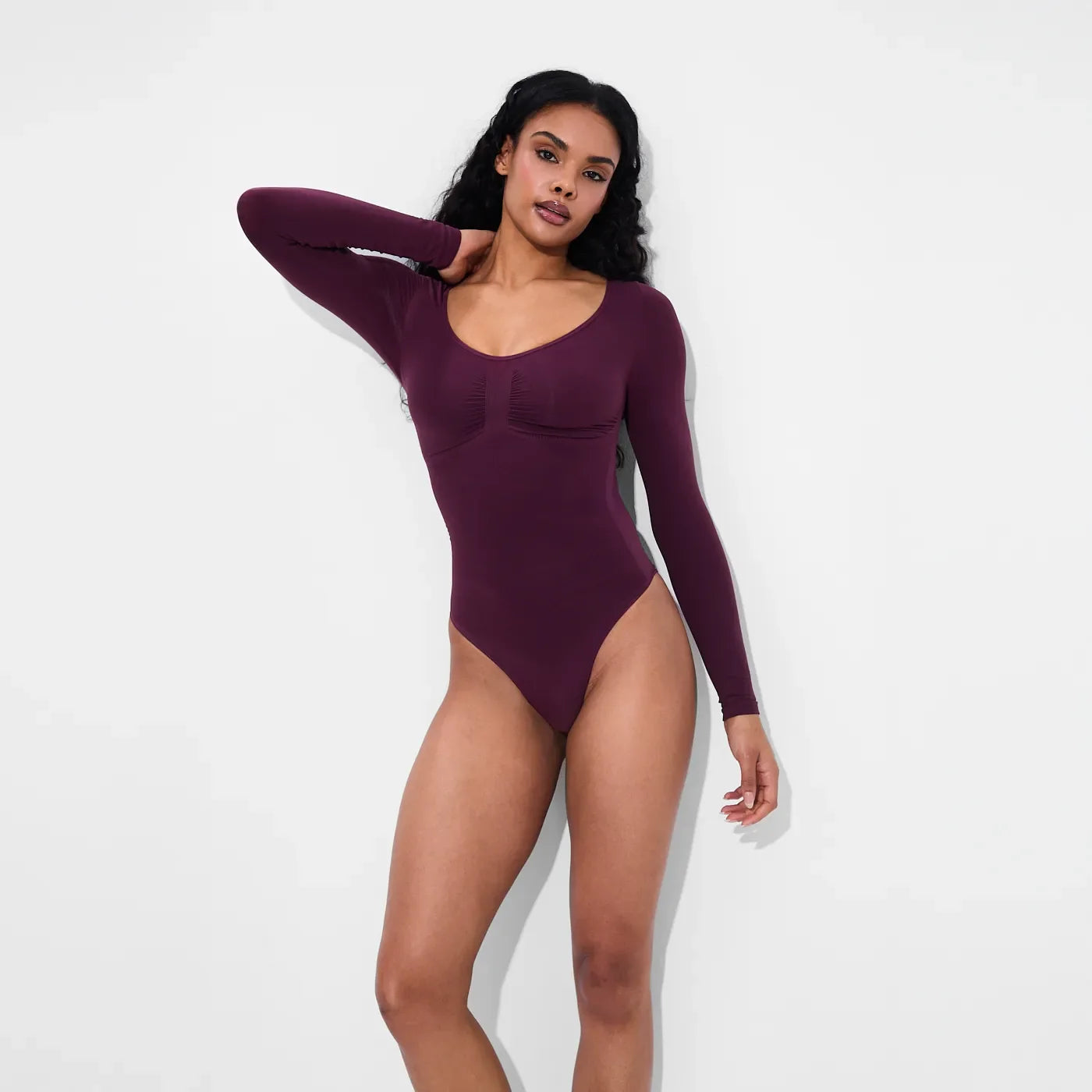 Bodysuit Sculpting Shapewear Longsleeve with Briefs - Early Access