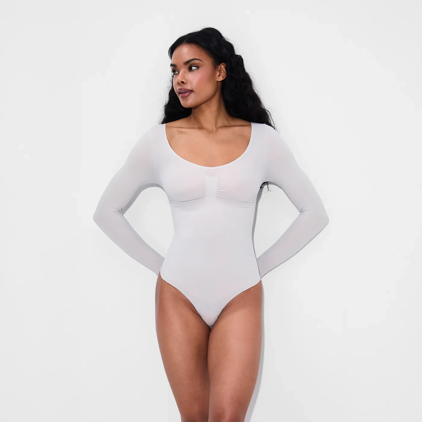 Bodysuit Sculpting Shapewear Longsleeve with Briefs - Early Access