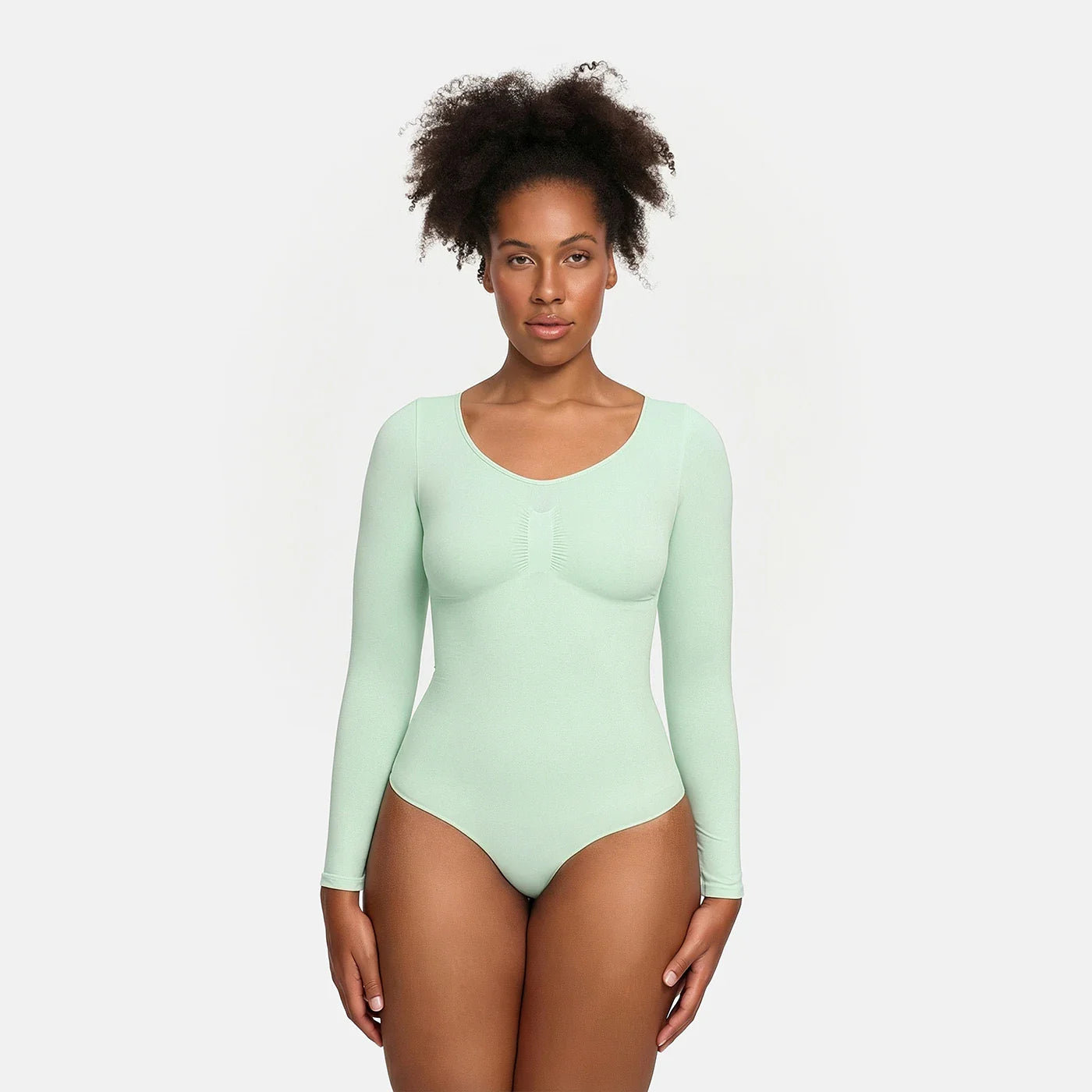 Bodysuit Sculpting Shapewear Longsleeve mit Slip