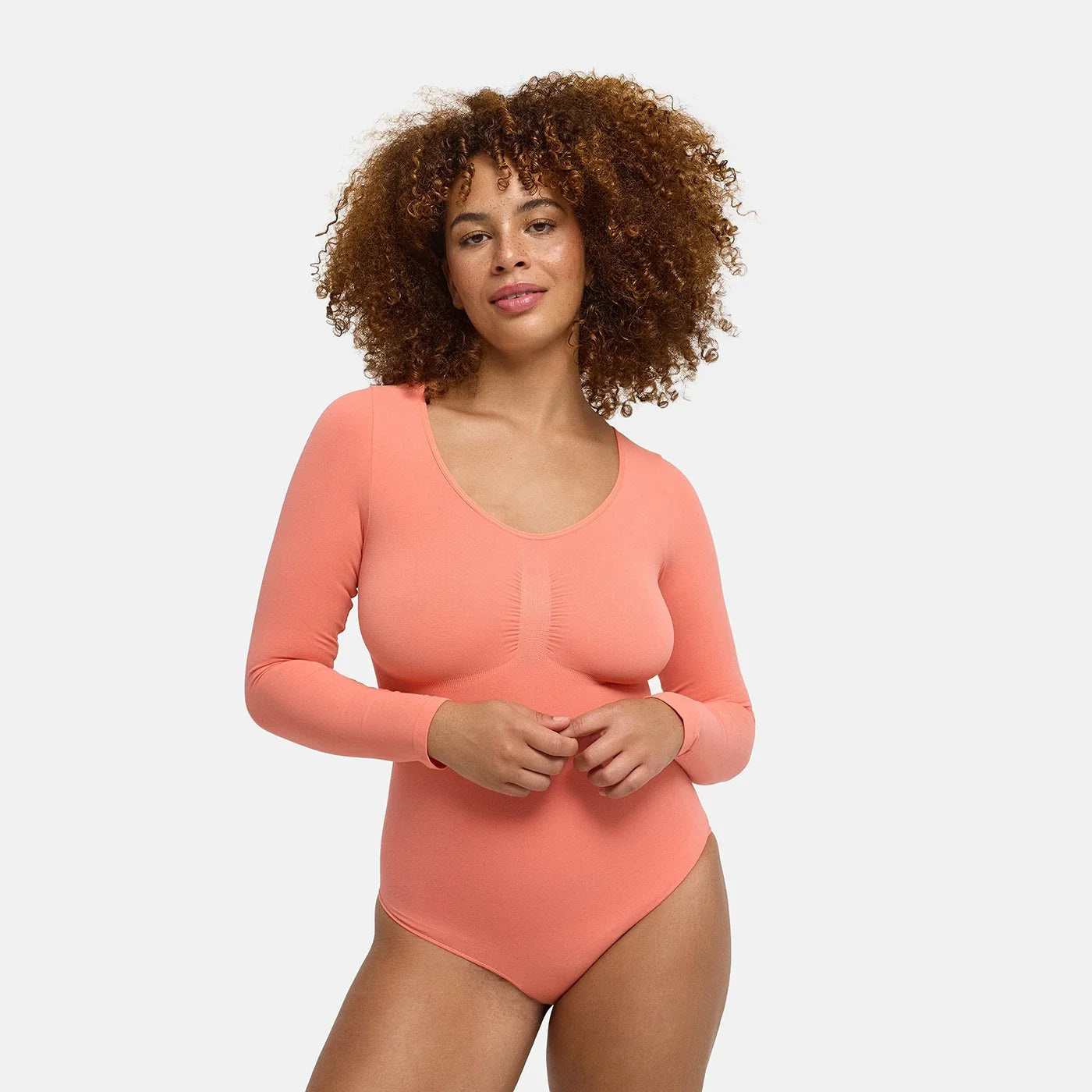 Bodysuit Sculpting Shapewear Longsleeve with Briefs - Early Access