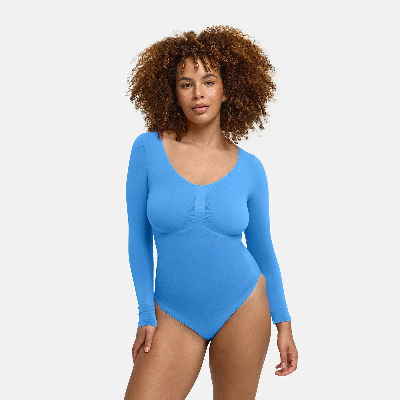 Bodysuit Sculpting Shapewear Longsleeve with Briefs - Early Access