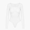 Bodysuit Sculpting Shapewear Longsleeve mit String