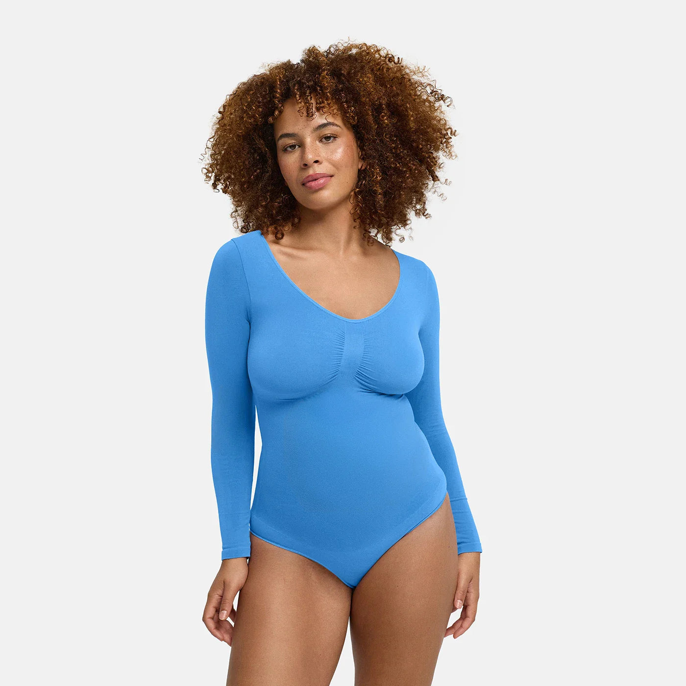 Bodysuit Sculpting Shapewear Longsleeve with Thong - Early Access