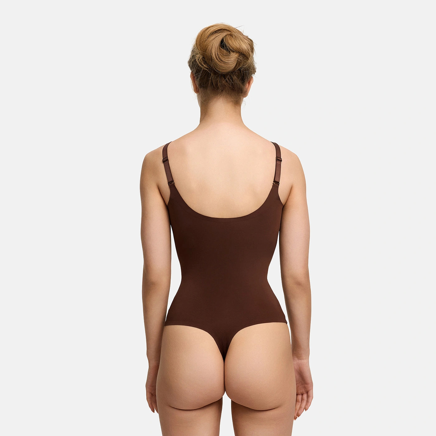 Shiny Sculpting Thong Bodysuit