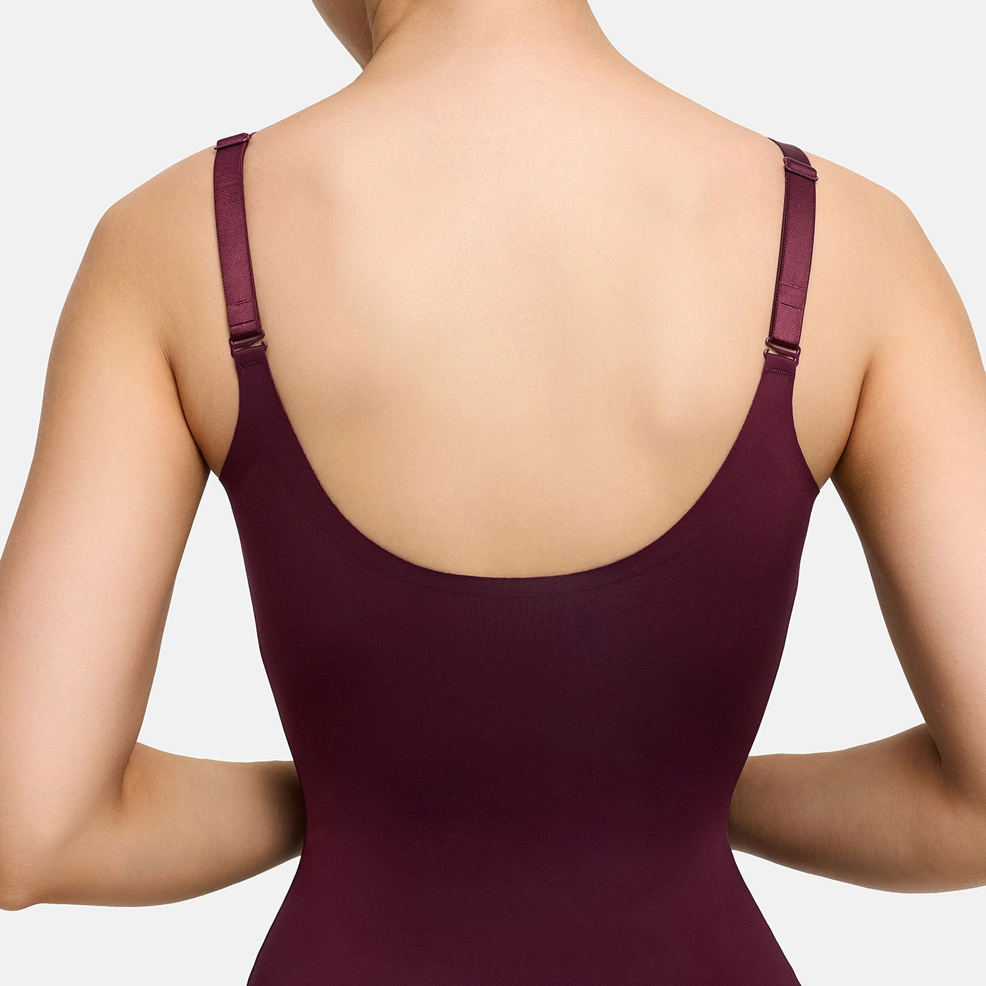 Shiny Sculpting Thong Bodysuit
