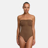 Body modellante senza spalline con perizoma
