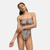 Body modellante senza spalline con perizoma