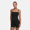 Body modellante senza spalline con pantaloncino