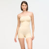 Trägerloser Bodysuit Sculpting Shapewear mit Shorts