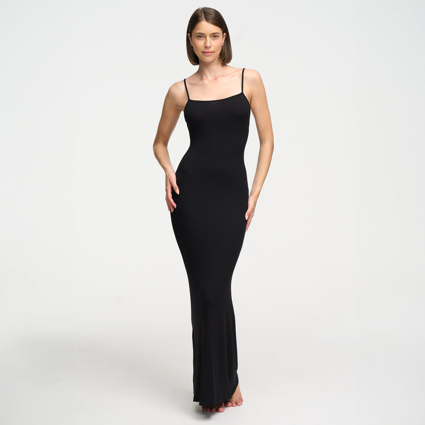 Ribbed Cami Maxikleid