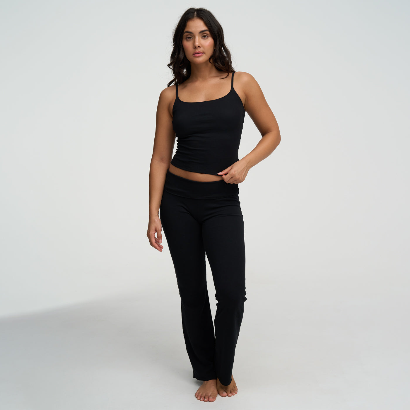 <div>Das Model ist 1,72m groß</div><span></span><div>und trägt Größe S</div>