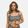 Bralette de cuello redondo