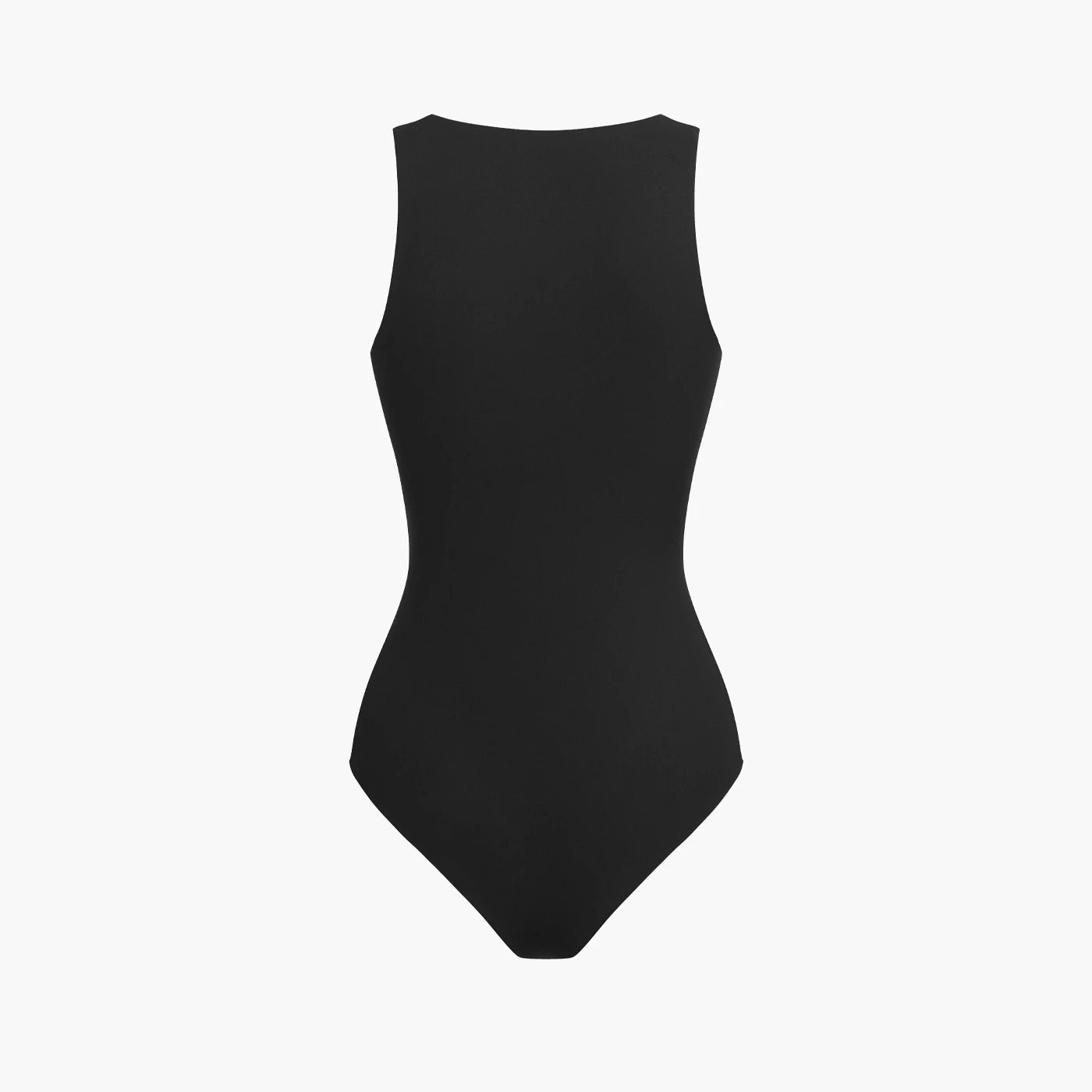 Body typu string z okrągłym dekoltem