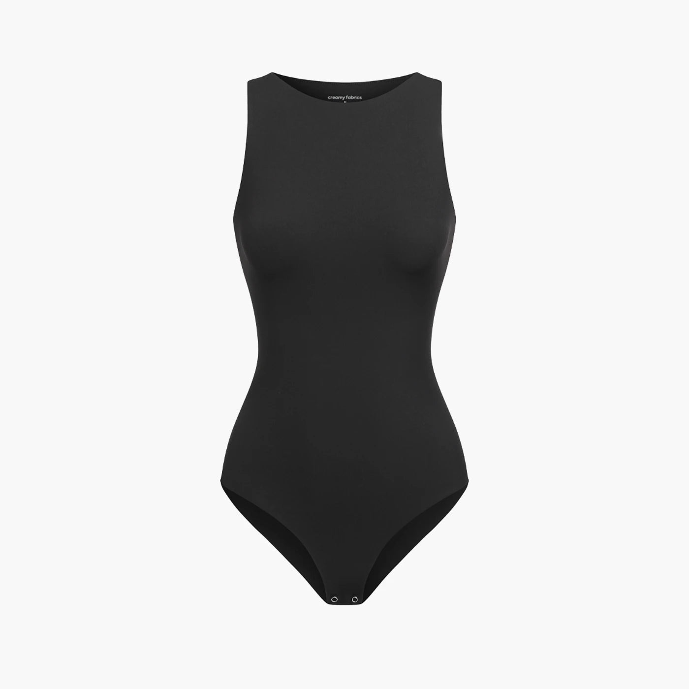 Body typu string z okrągłym dekoltem