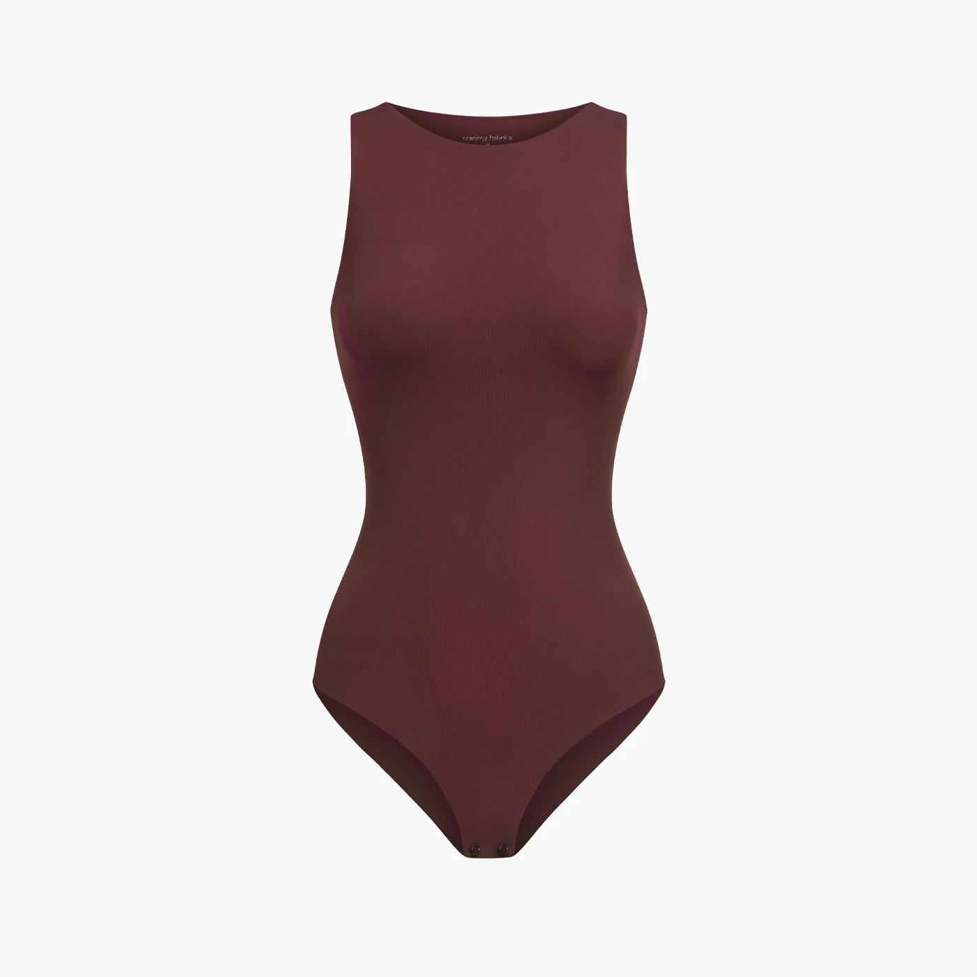 Body typu string z okrągłym dekoltem