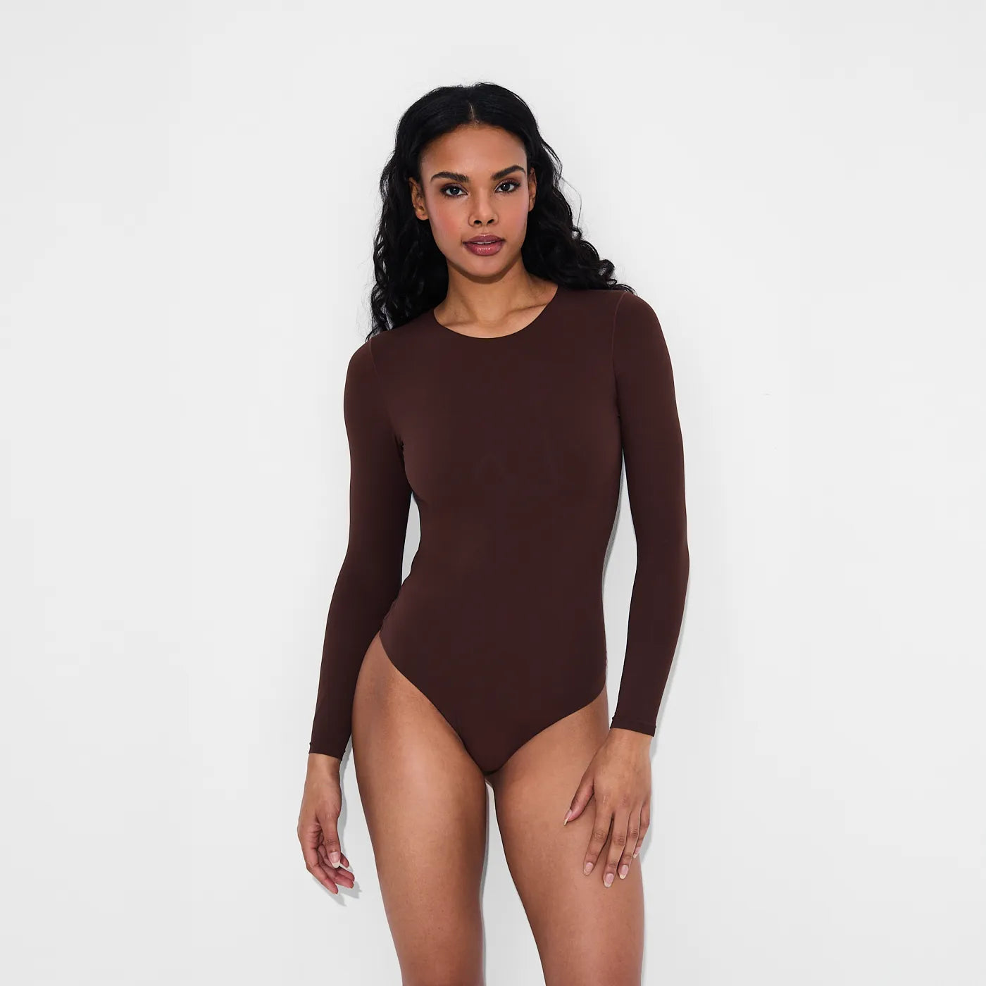 Crew Neck Longsleeve Bodysuit