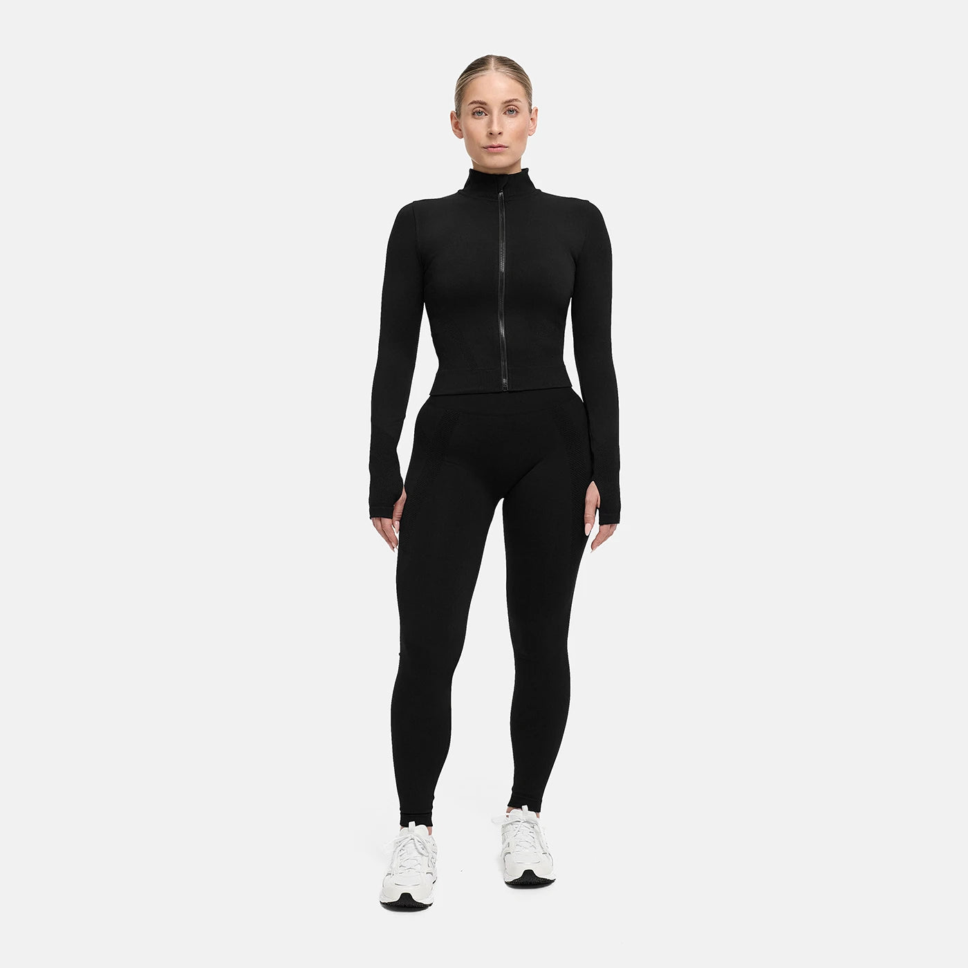 Giacca con zip ContourLift Seamless