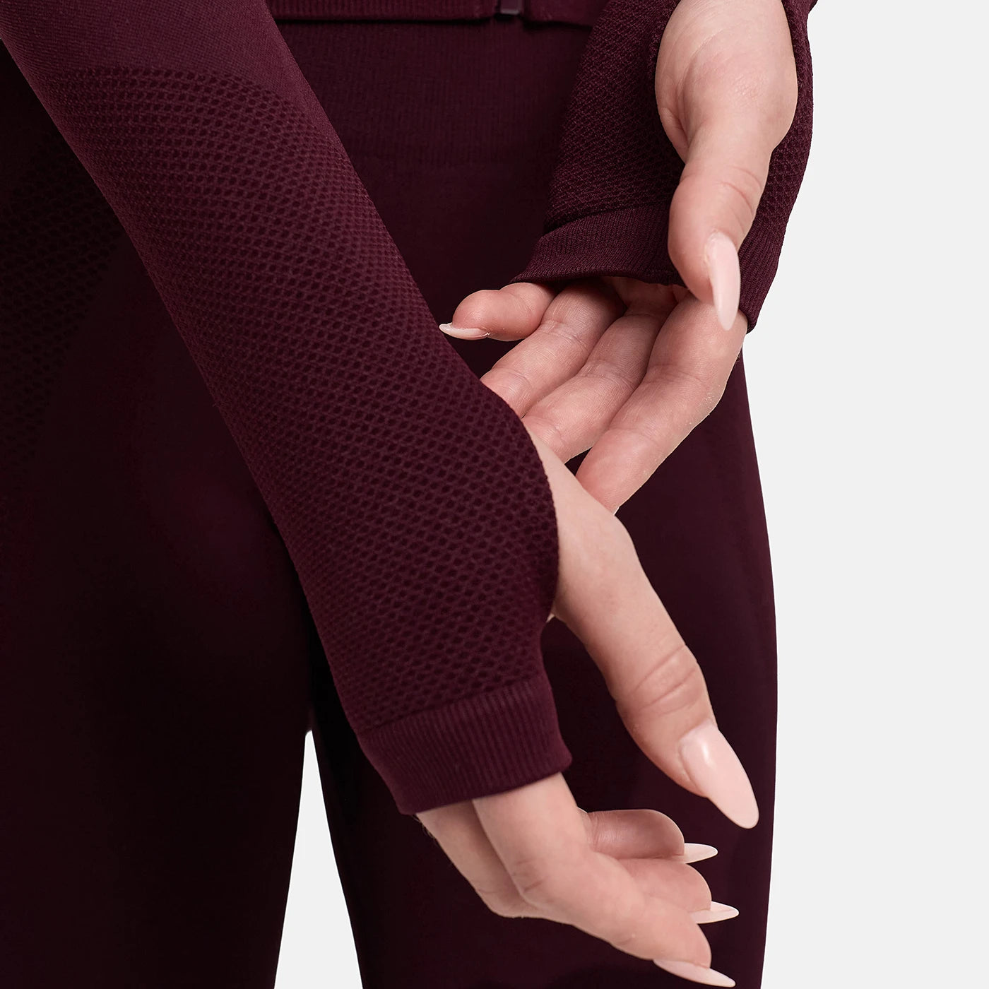 Giacca con zip ContourLift Seamless