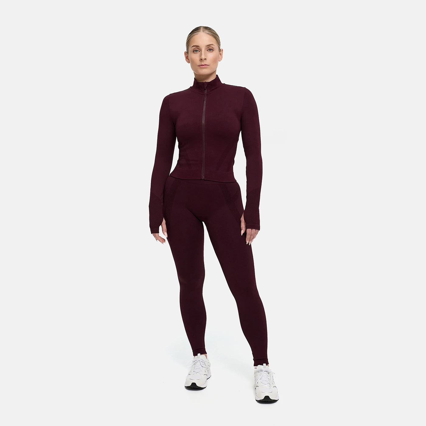 Giacca con zip ContourLift Seamless