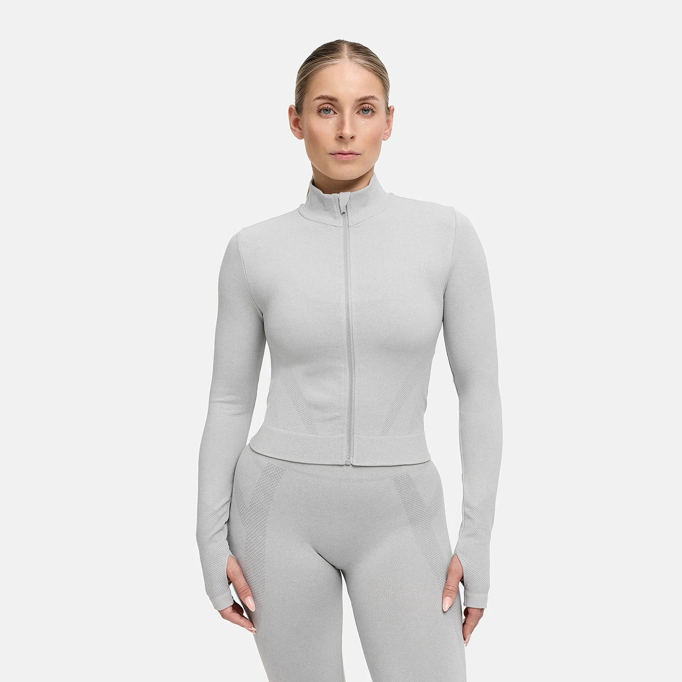 Giacca con zip ContourLift Seamless