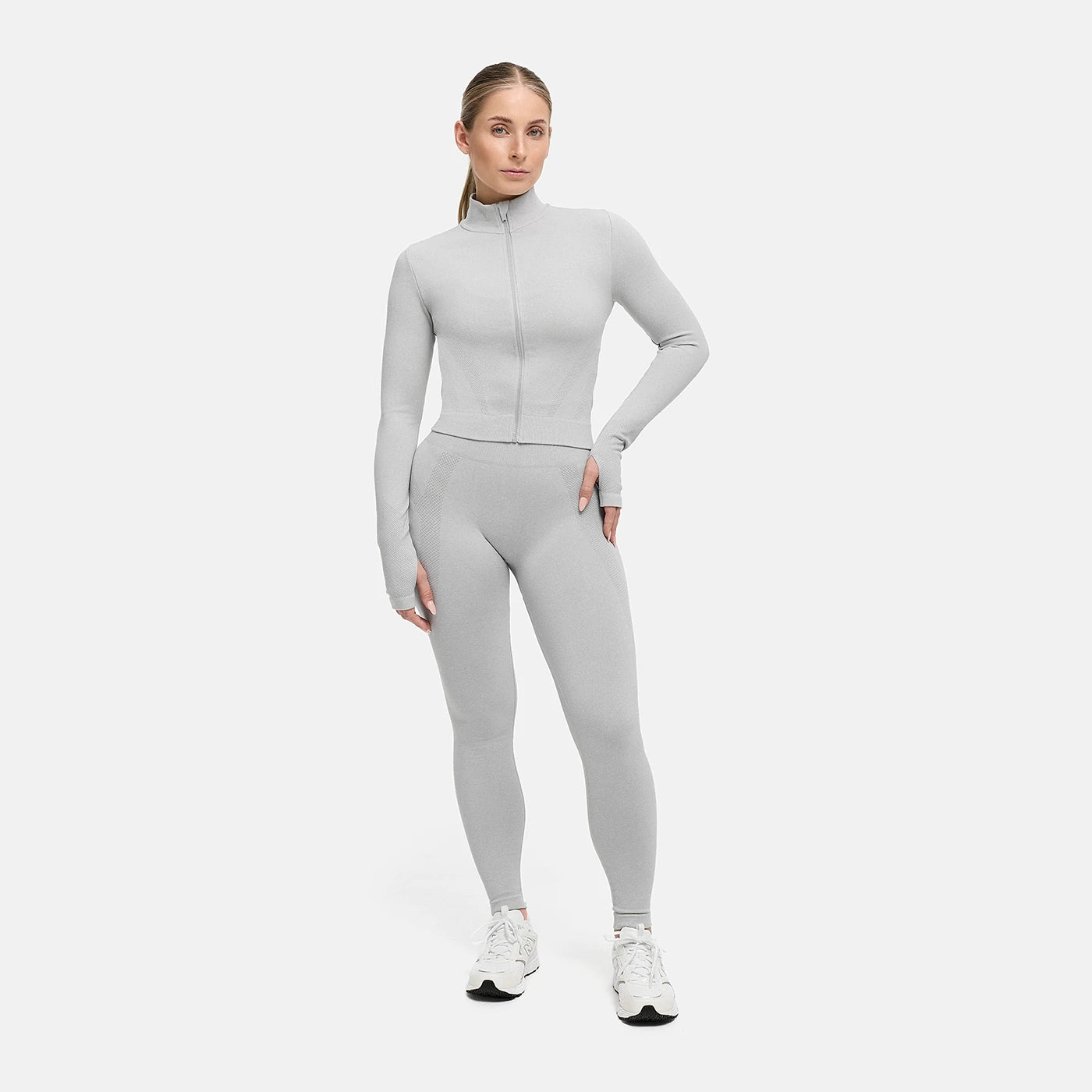 Giacca con zip ContourLift Seamless