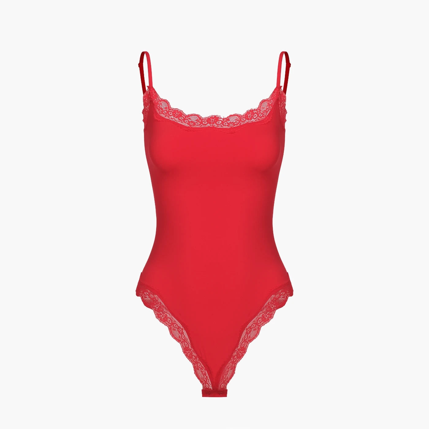 Bodysuit String mit Lace