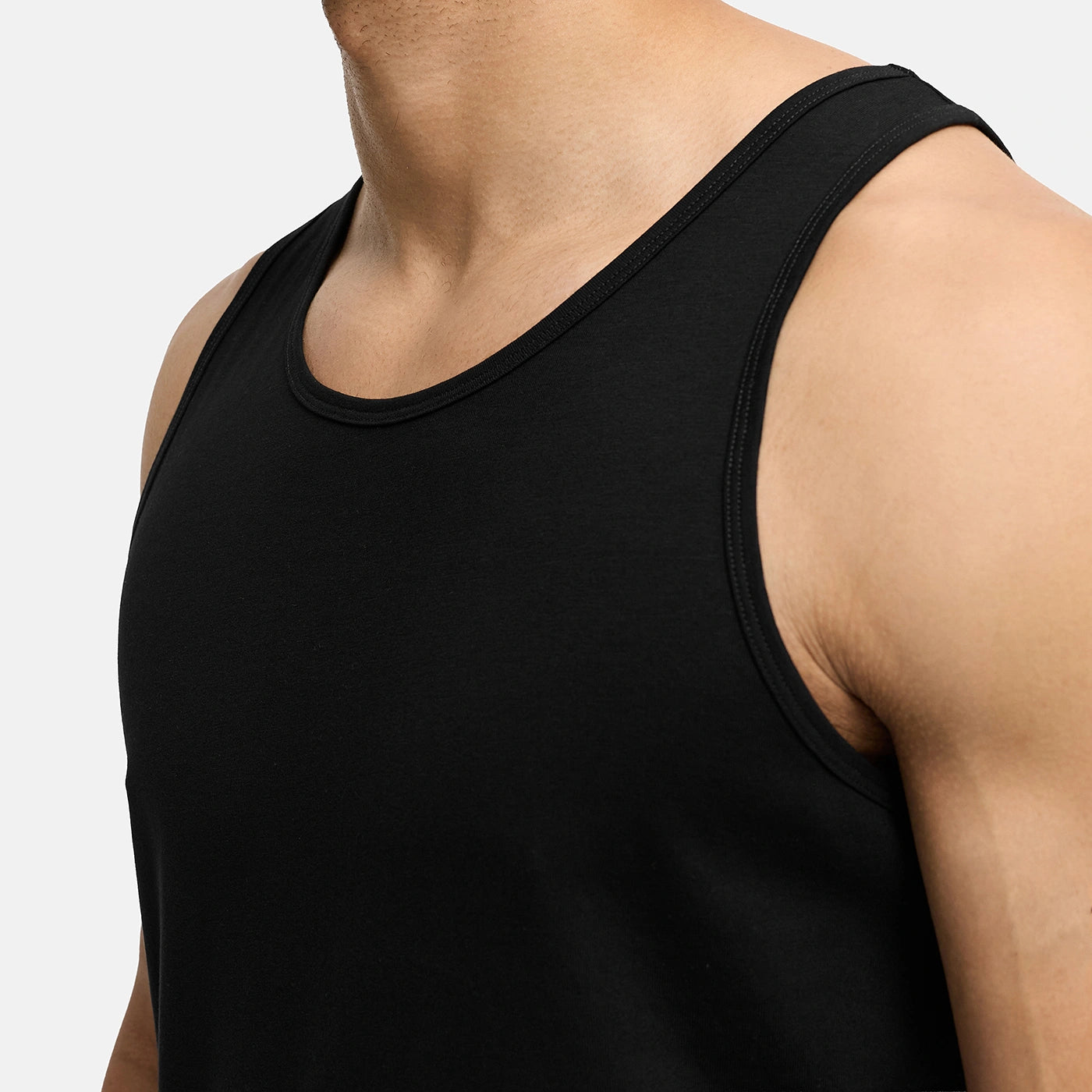Cotton Herren Unterhemd - 2er Pack