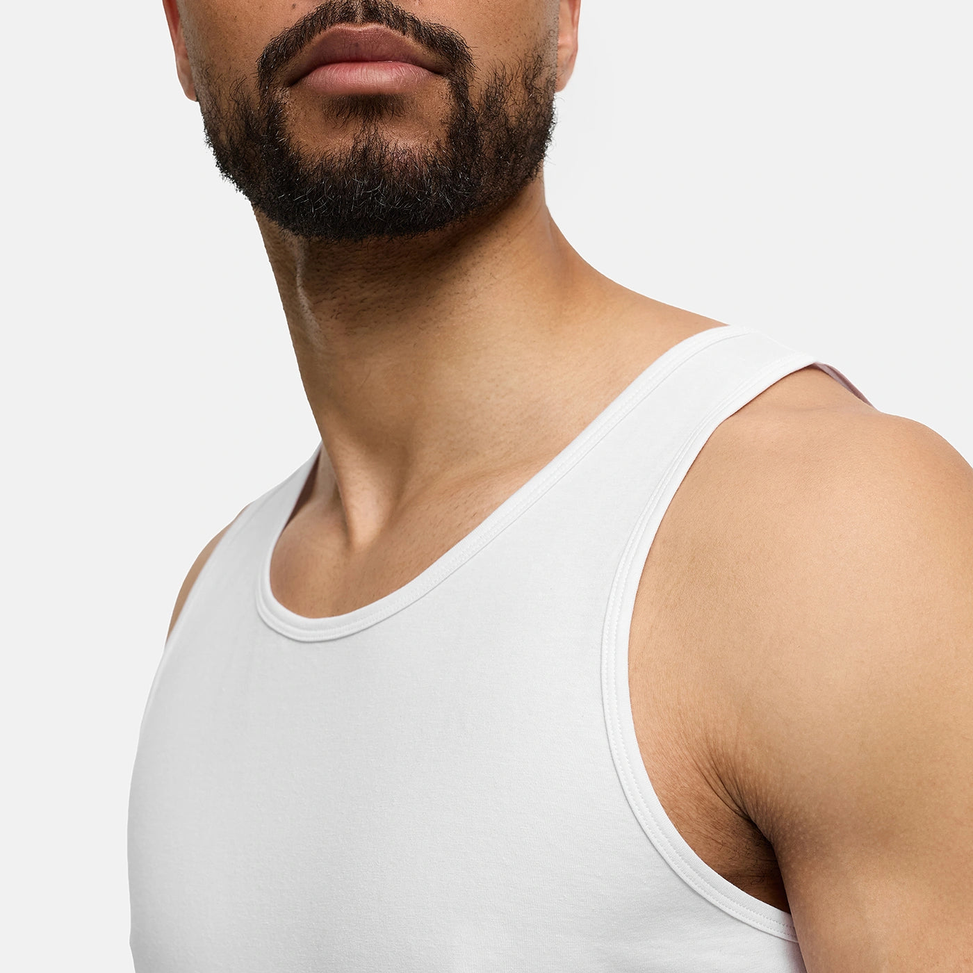 Cotton Herren Unterhemd - 2er Pack